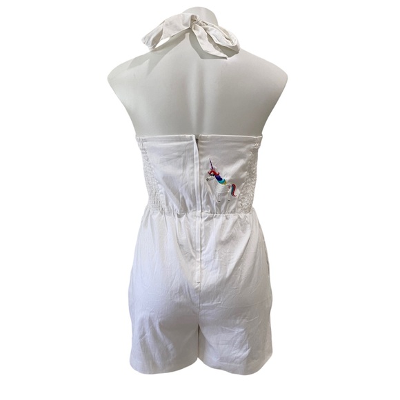 Disney Dress Shop Halter Top Romper - PIXAR Inside Out rainbow - sz MEDUIM - Picture 16 of 16